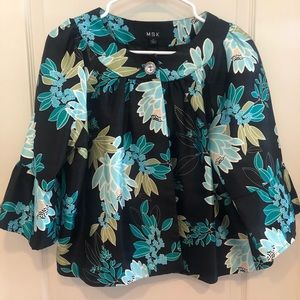 MSK Floral Jacket